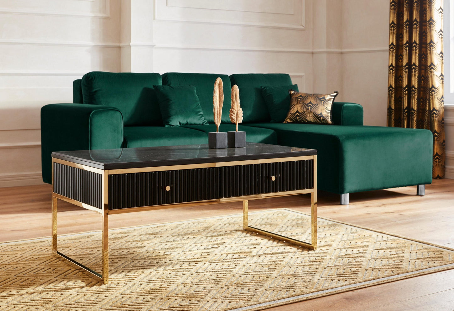 "Passau" Coffee Table Guido Maria Kretschmer Home&Living , with drawers