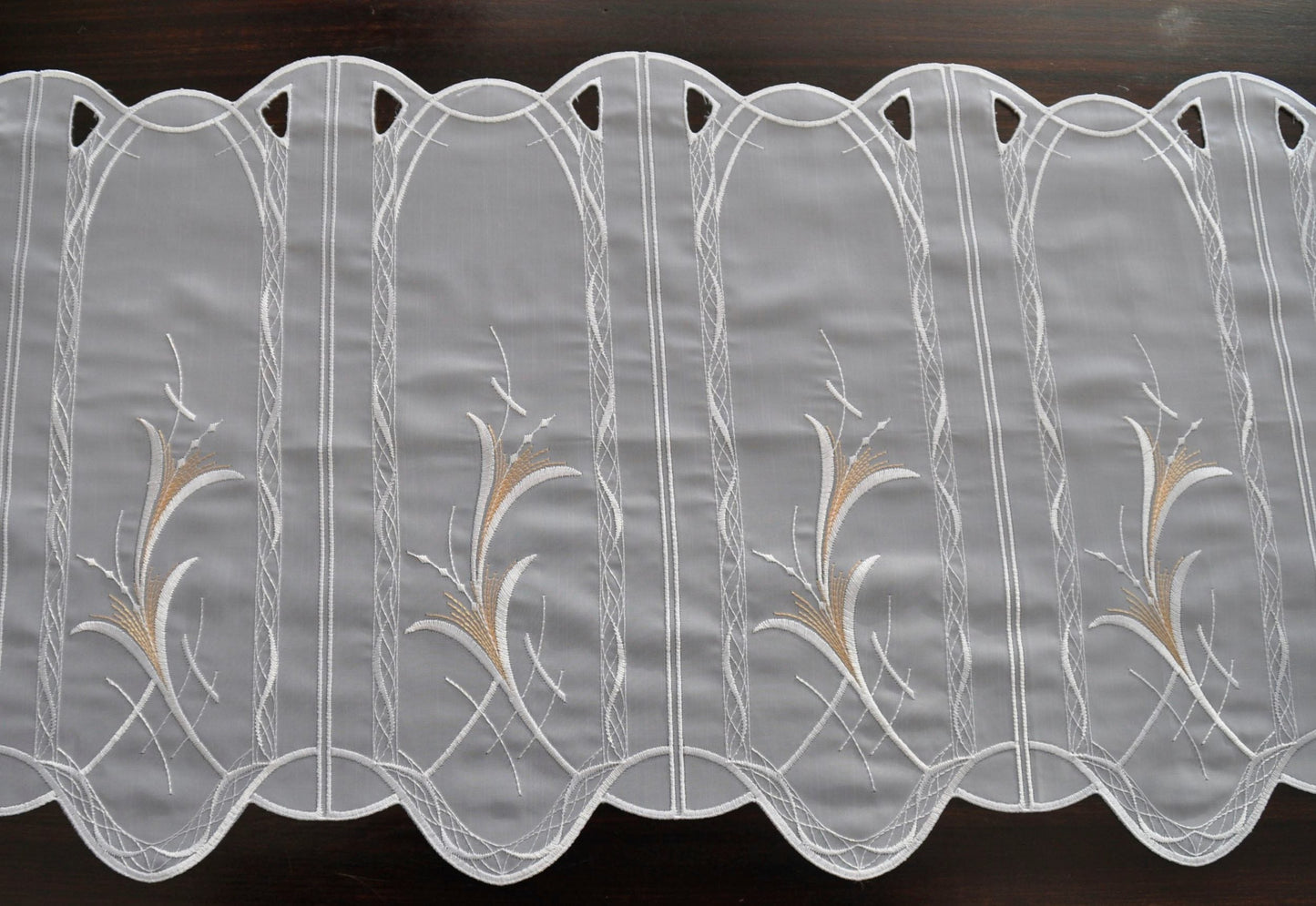 “Luana” Panel Curtain from Stickereien Plauen
