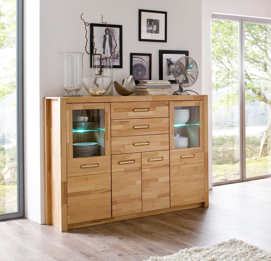 Highboard Solid Oak
