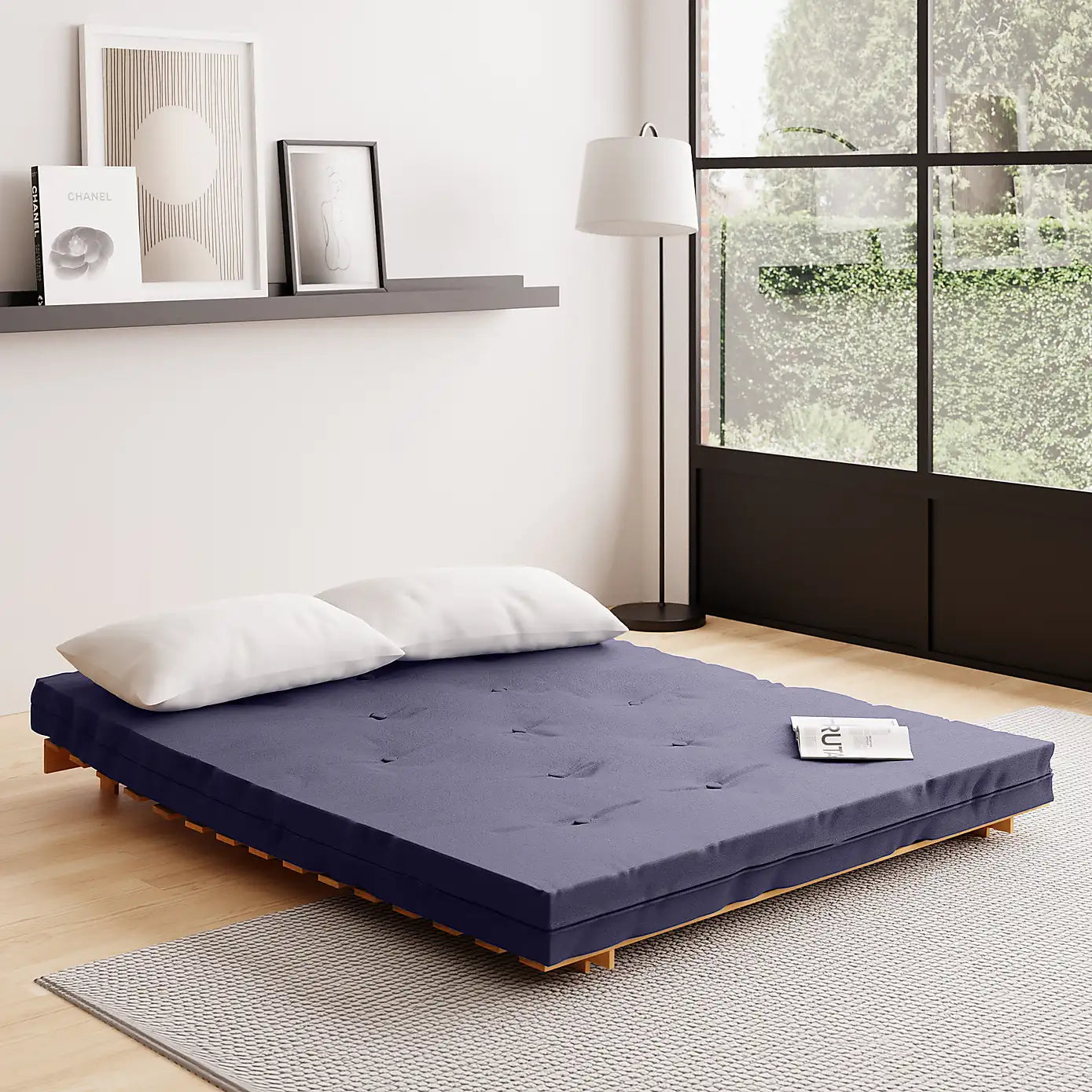 Sofa Bed Navy Blue