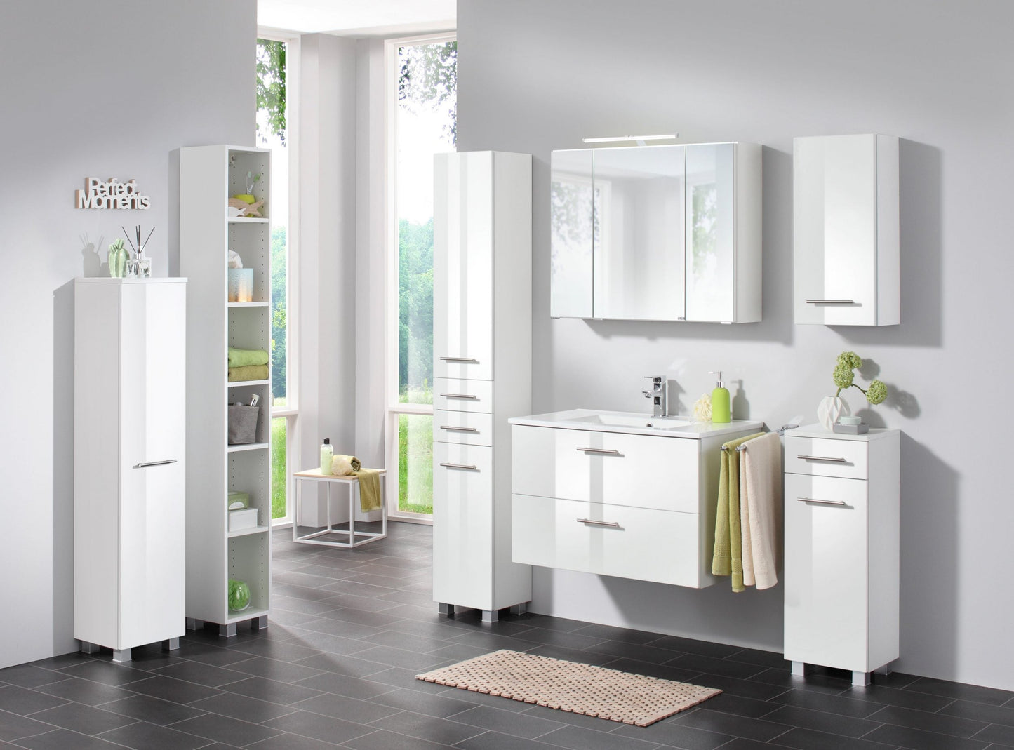 "Trento" Washbasin 80x47 White cm from HELD MÖBEL