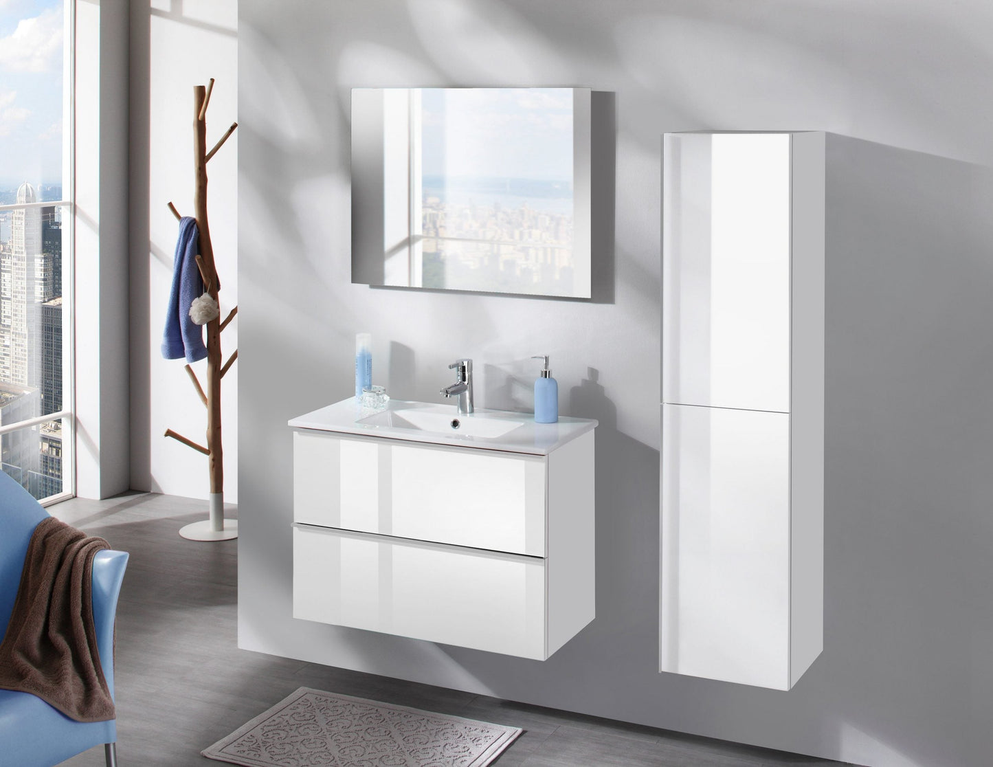 "Malaga 800" Washbasin 80x36 cm from CYGNUS BATH