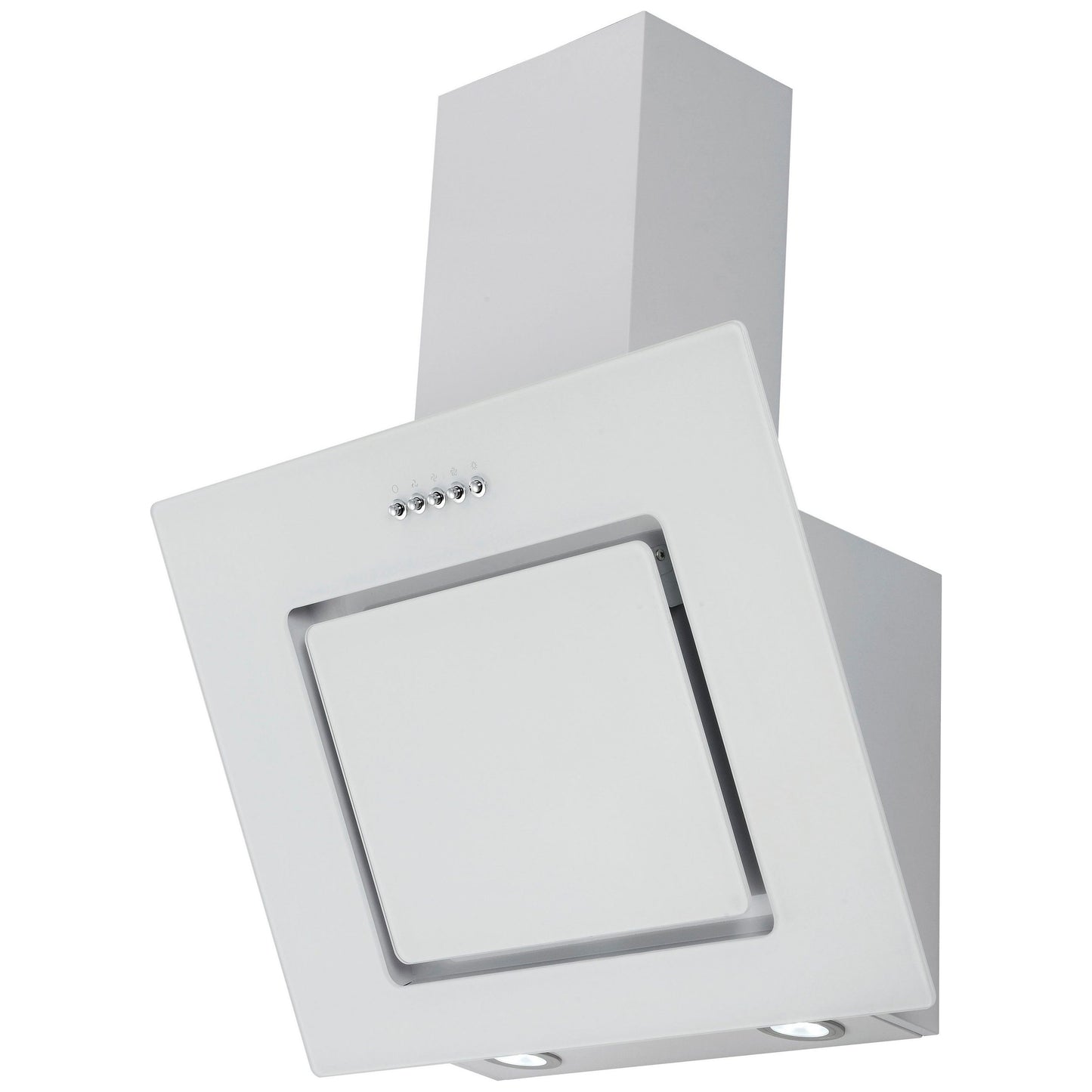 Sloped Extractor Hood, White, CH 22010 WBZ, 60 cm