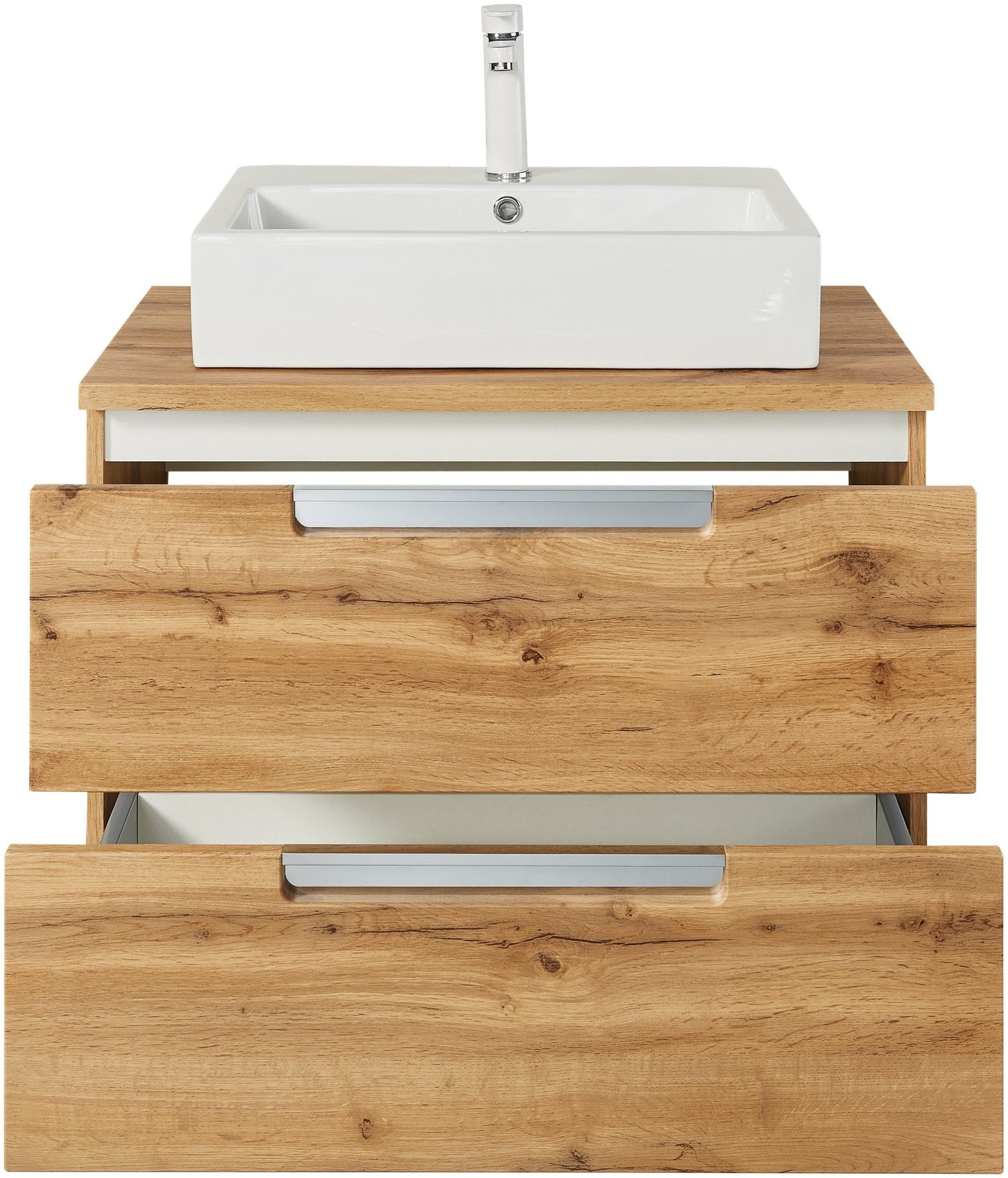 “Malibu” Washbasin oak 80x47 cm from Welltime