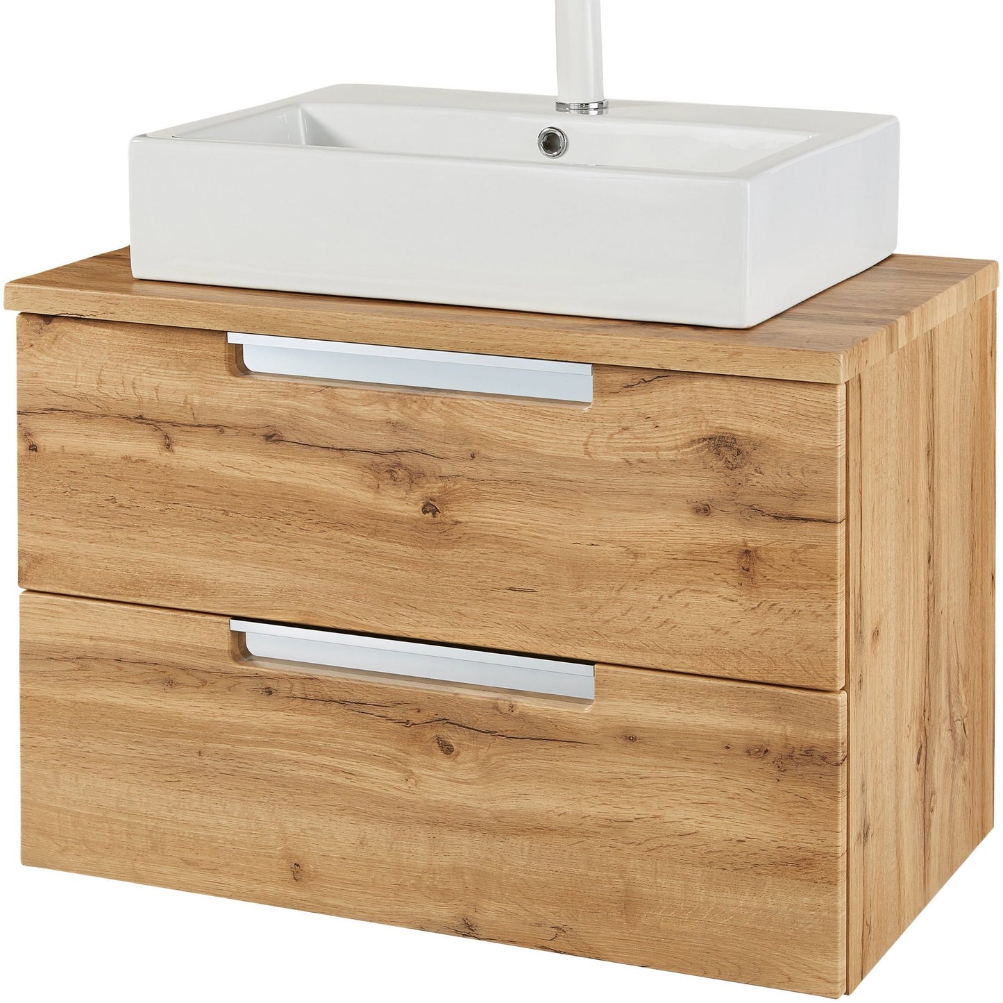 “Malibu” Washbasin oak 80x47 cm from Welltime