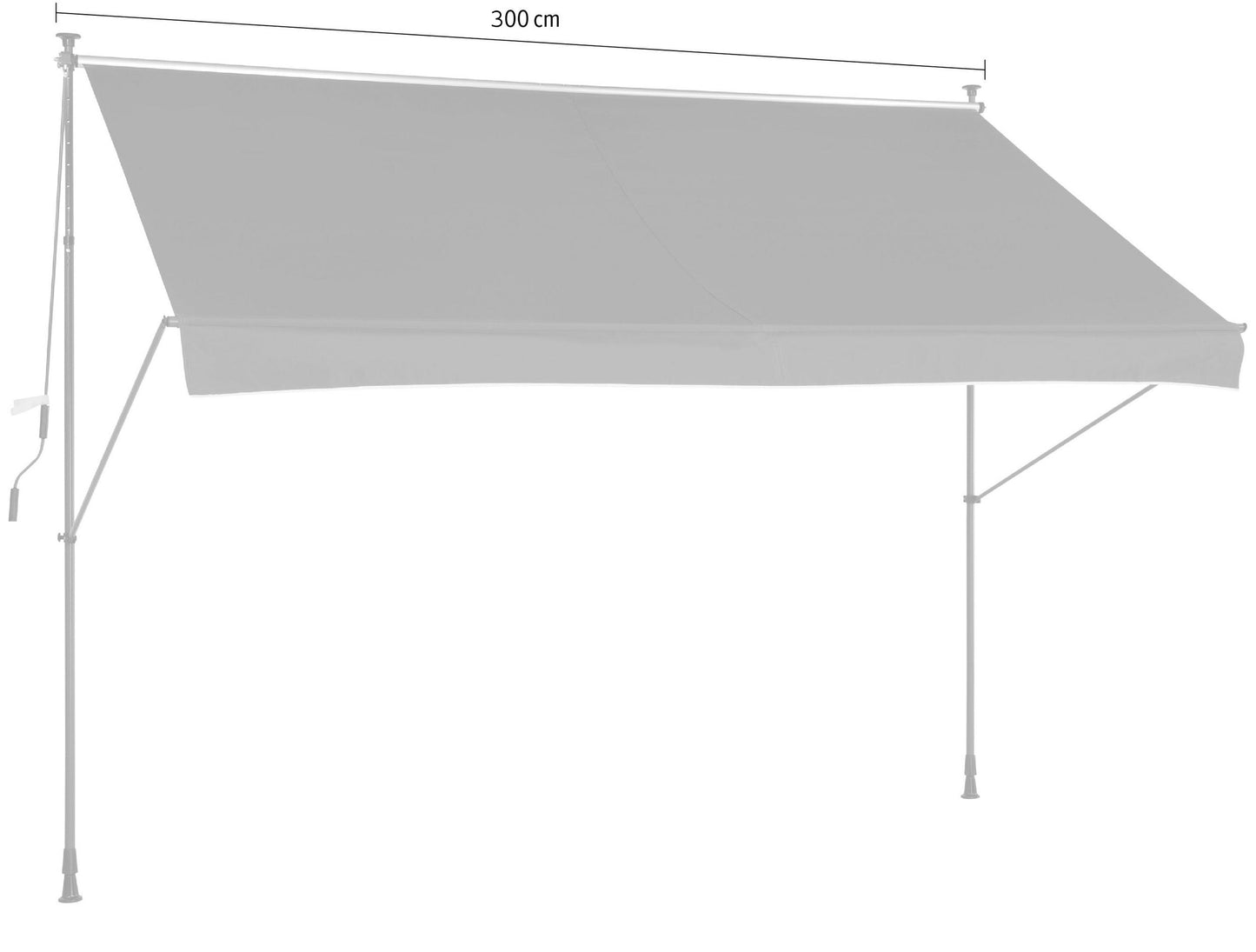 Clamp Tent 300x150 cm