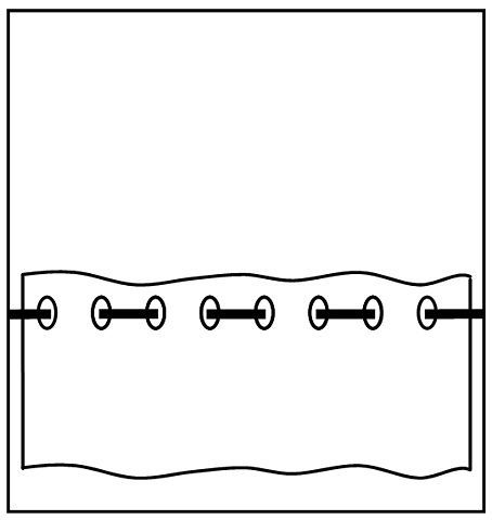 "Anika" Panel Curtain from Stickereien Plauen