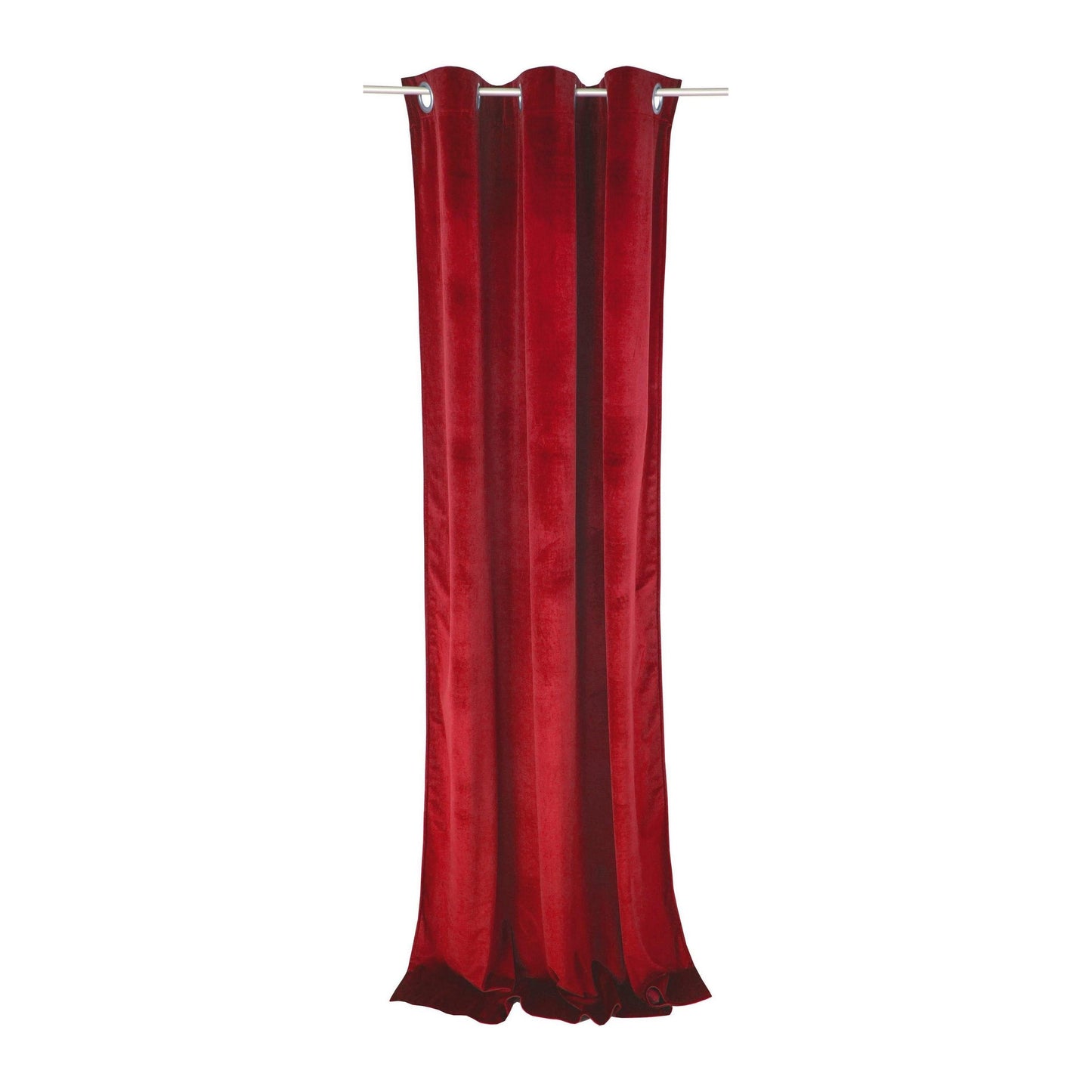 French Velvet Curtain Red color from TOM TAILOR HOME