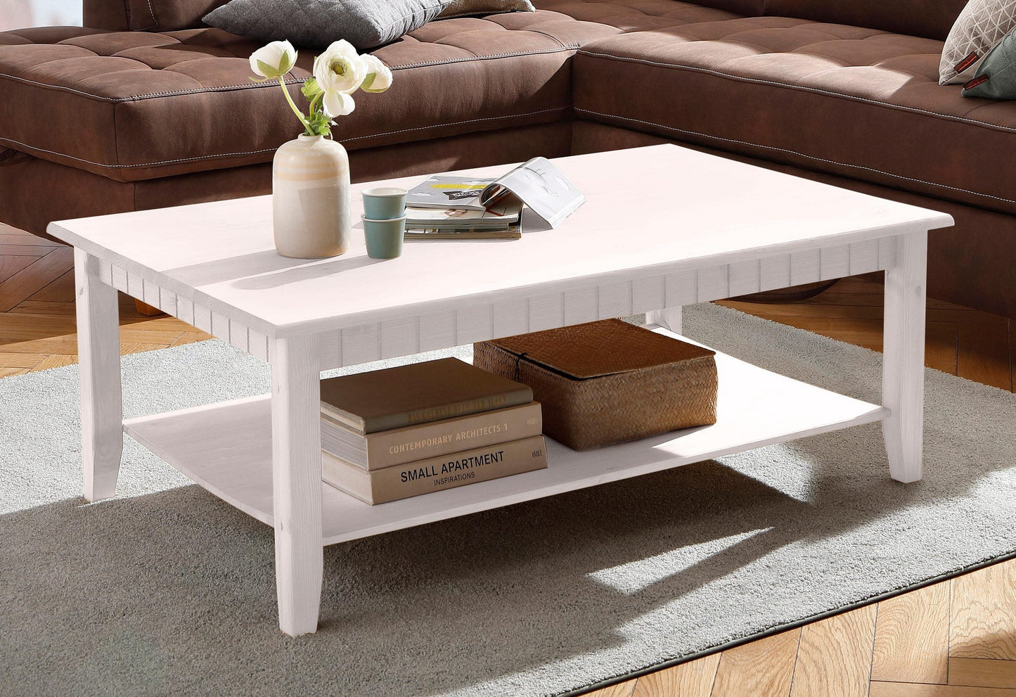 White Coffee Table 80x80 cm