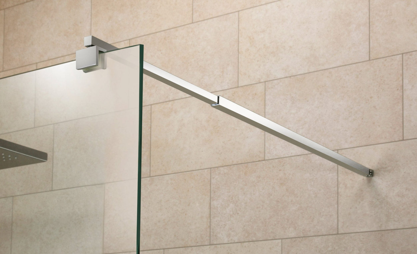 Walk-in shower 90x190 cm from Welltime