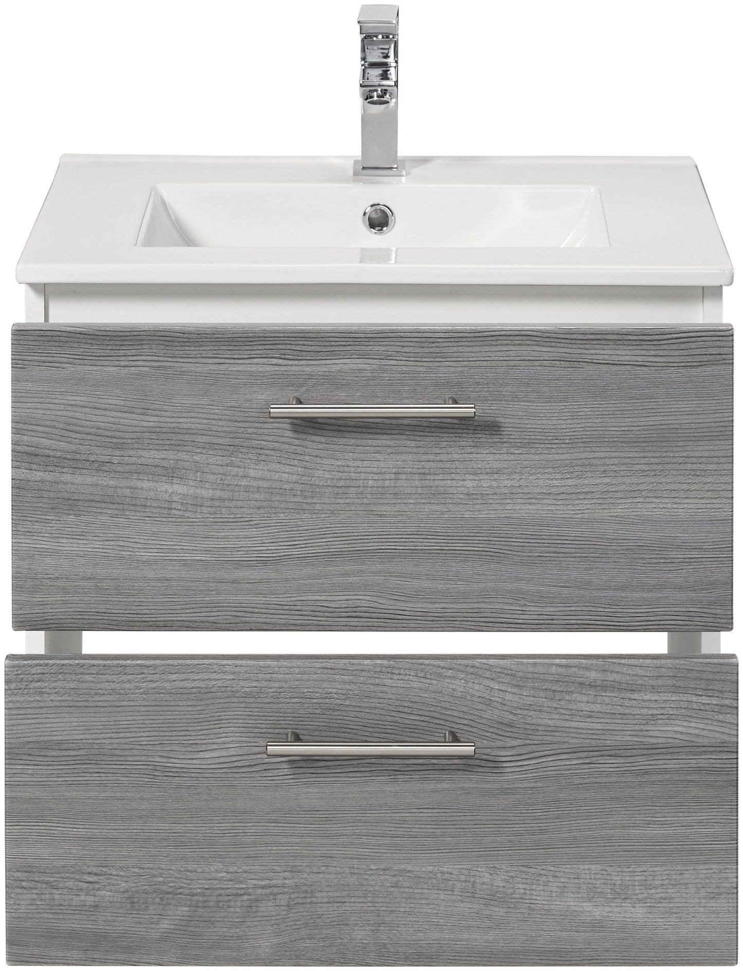 "Trento" Washbasin 60x47 cm Grey from HELD MÖBEL