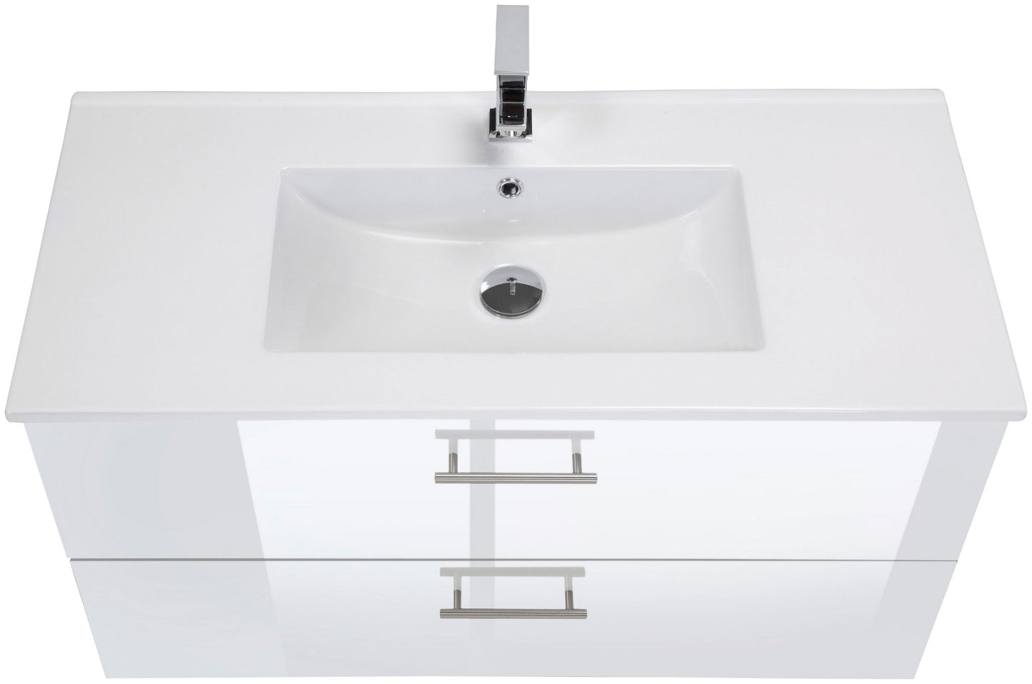 "Trento" Washbasin 100x47 white cm from HELD MÖBEL