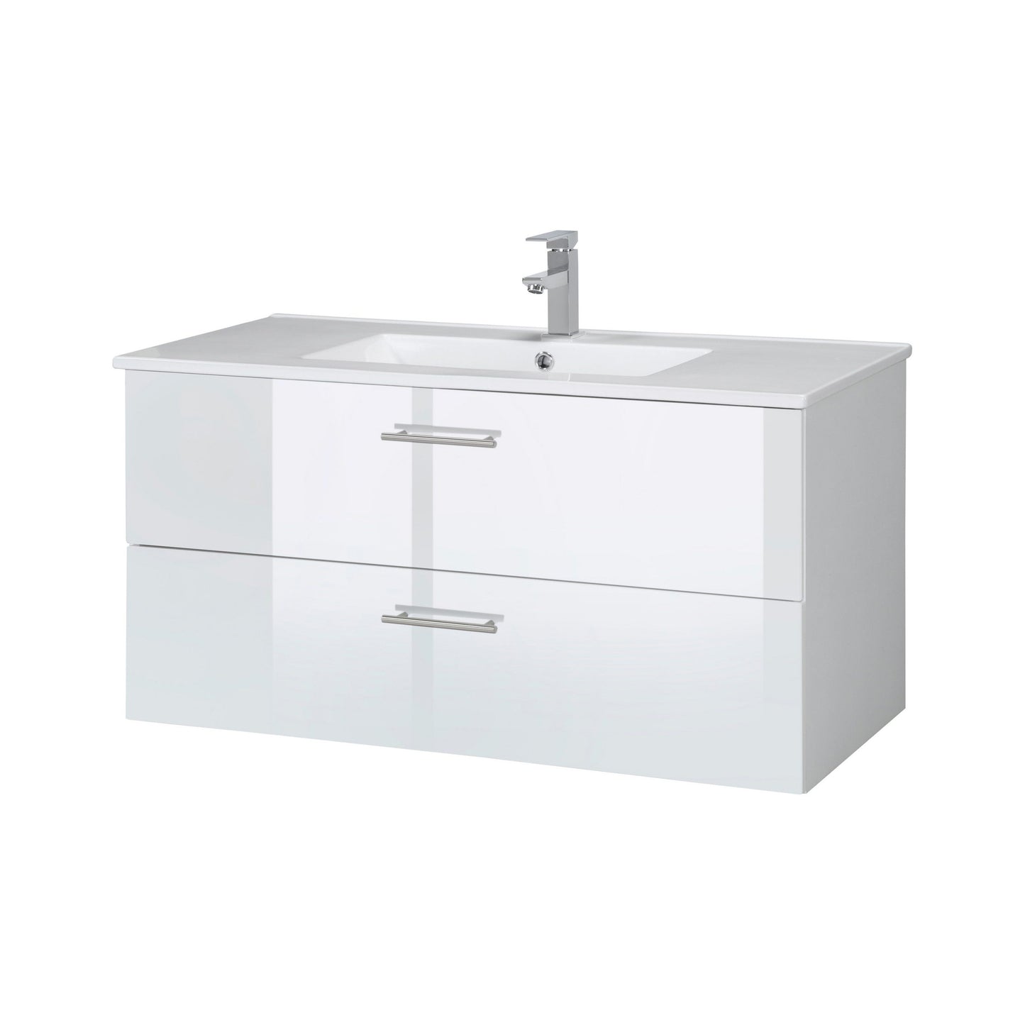 "Trento" Washbasin 100x47 white cm from HELD MÖBEL