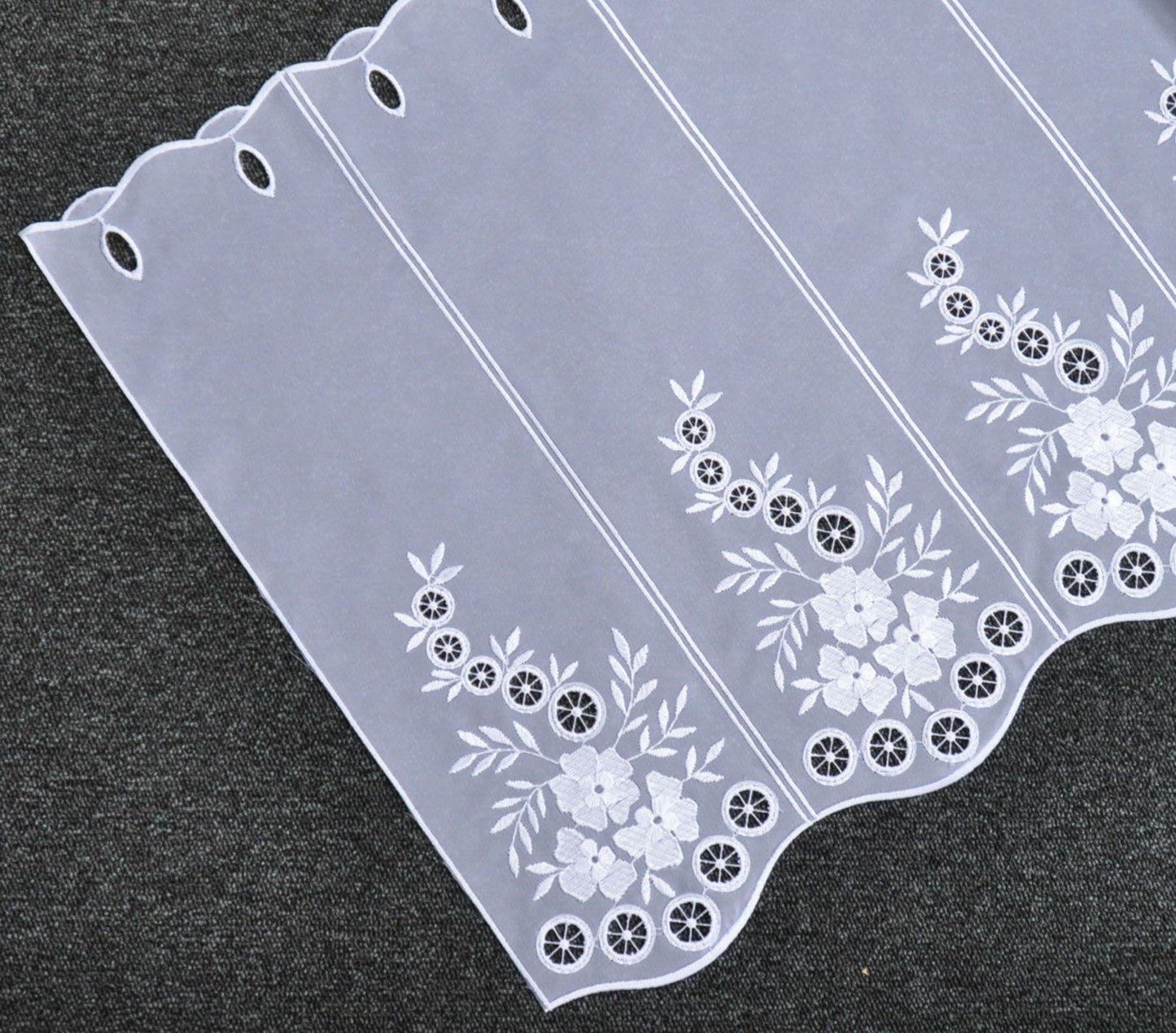 Panel Curtain Circles from Stickereien Plauen