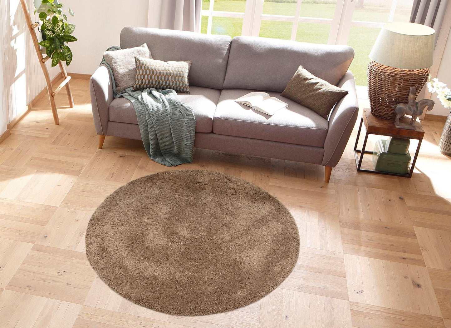"Desner" round carpet 140 cm from my home