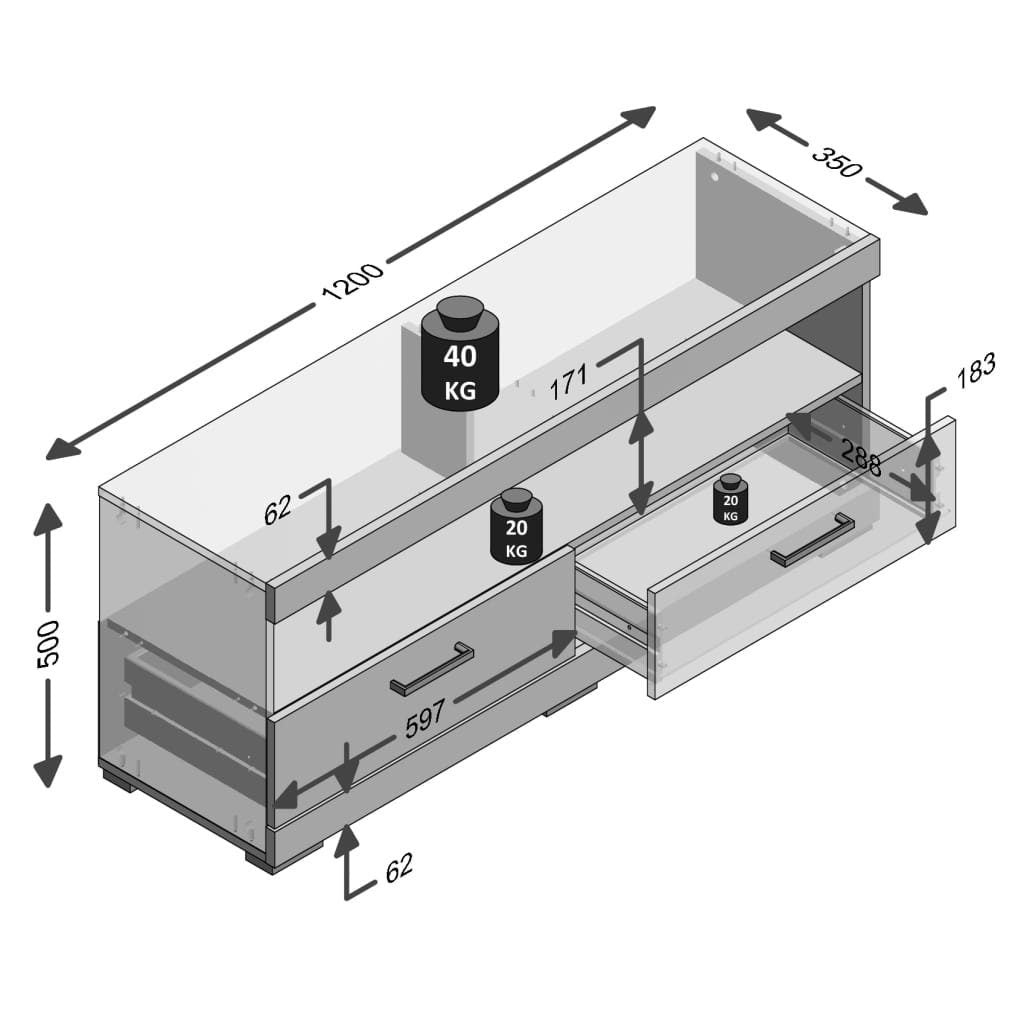 TV Low Board