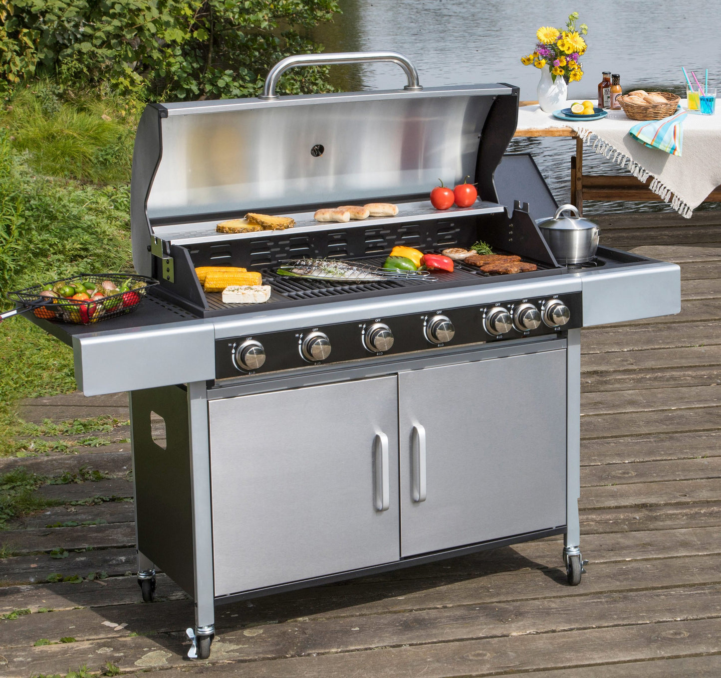 "Livorno" Gasgrill from KONIFERA
