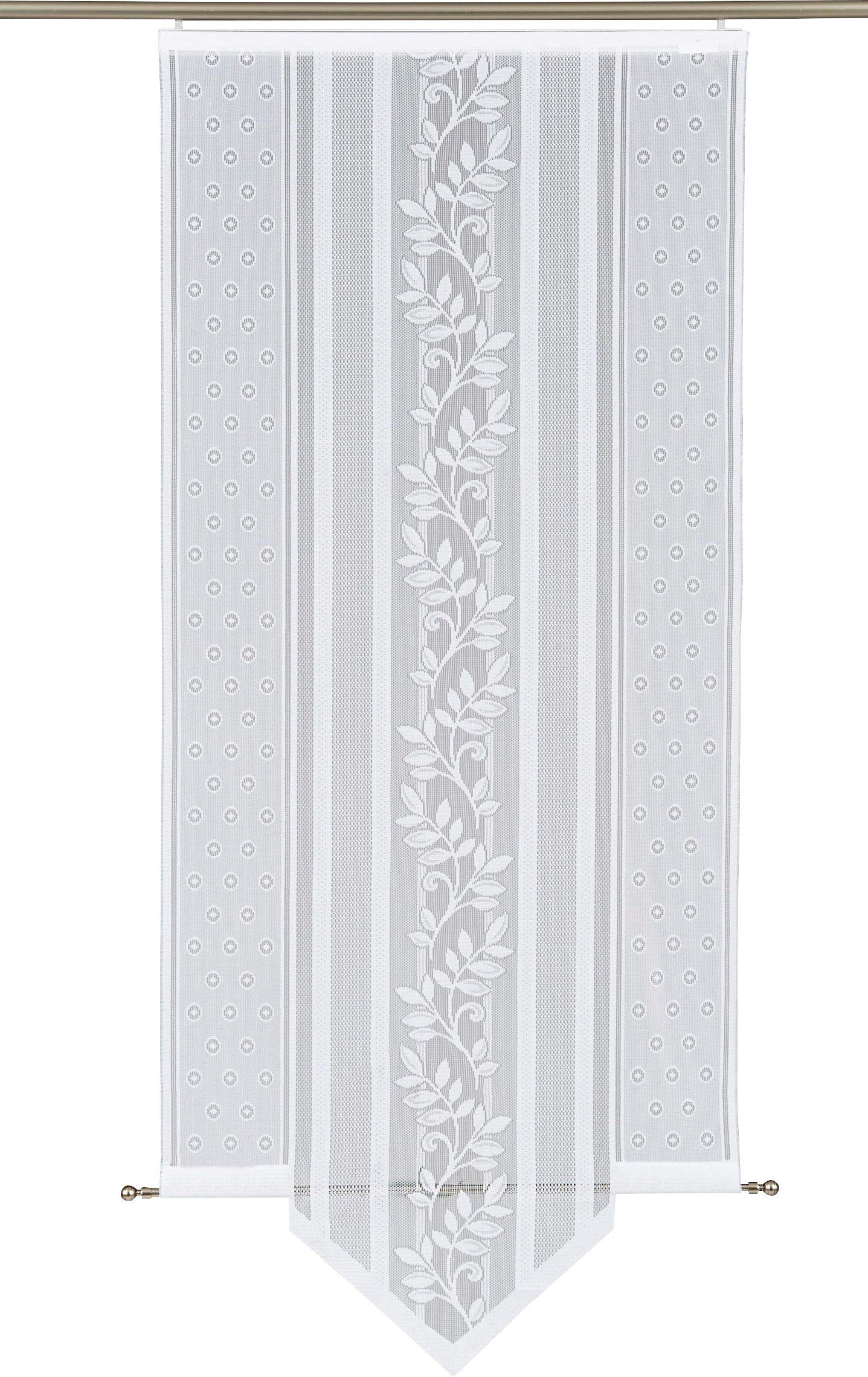 "Flora-Spitz" Sliding transparent Curtain 180x60 cm from VHG