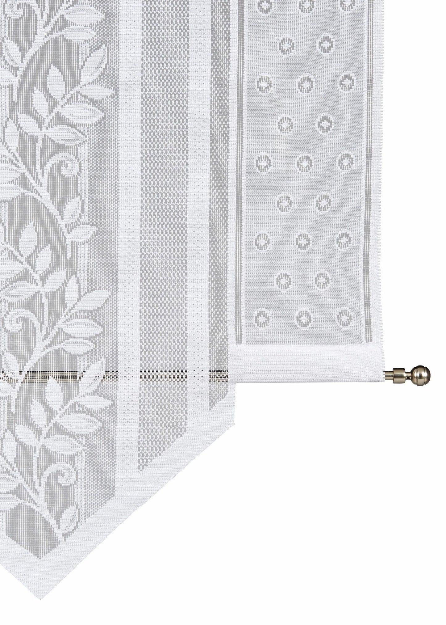 "Flora-Spitz" Sliding transparent Curtain 180x60 cm from VHG