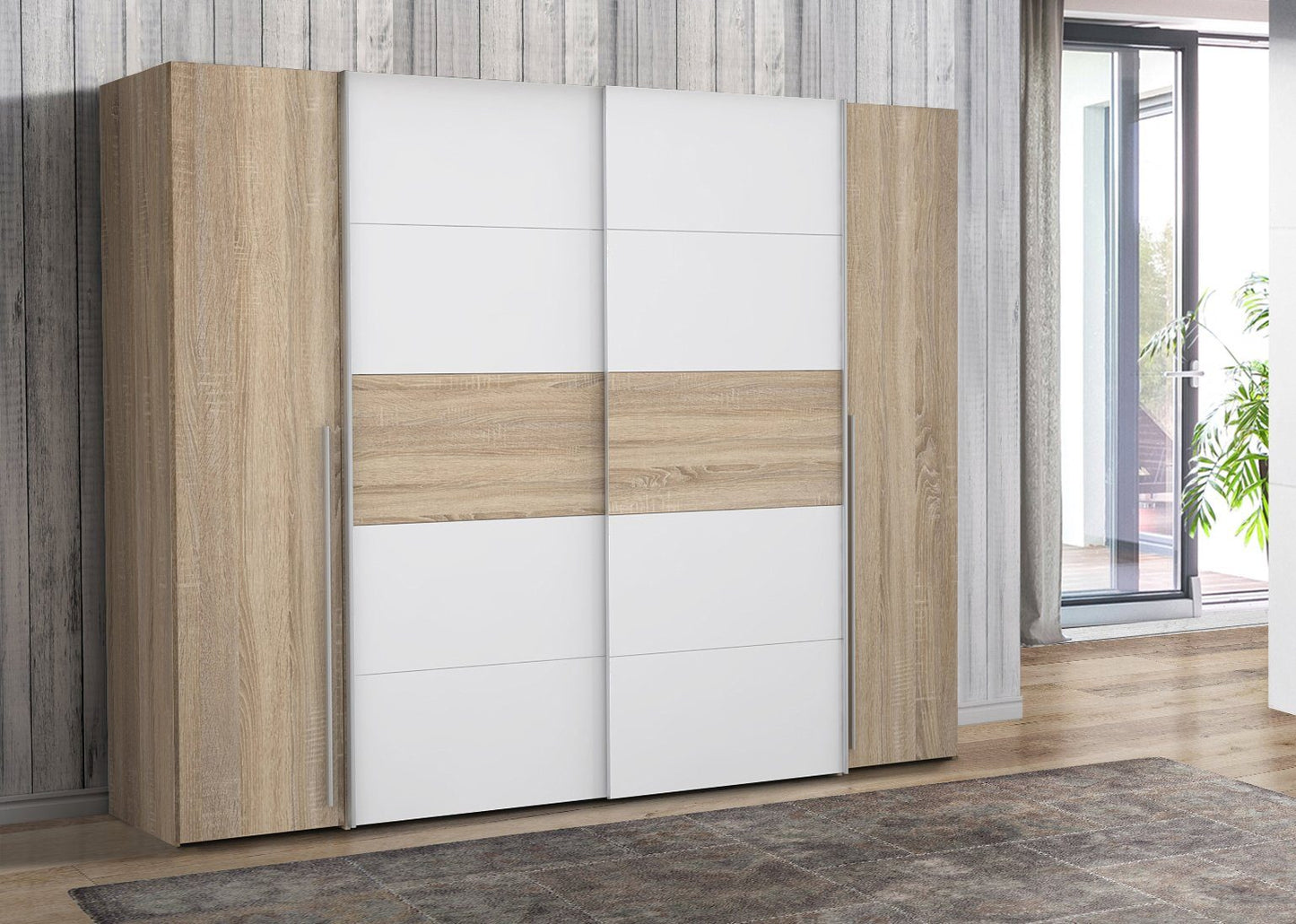 "Narago" Sliding Door Wardrobe by FORTE