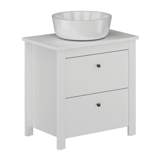 Washbasin 73 X 45,5 X 72,5 with 2 dawers from Welltime