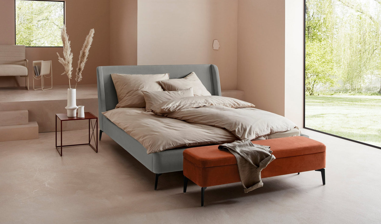 "Mayra" Upholstered Bed Width 180 from LeGer Home by Lena Gercke