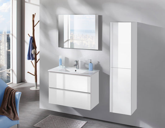 "Malaga 800" Washbasin White 80x36 cm