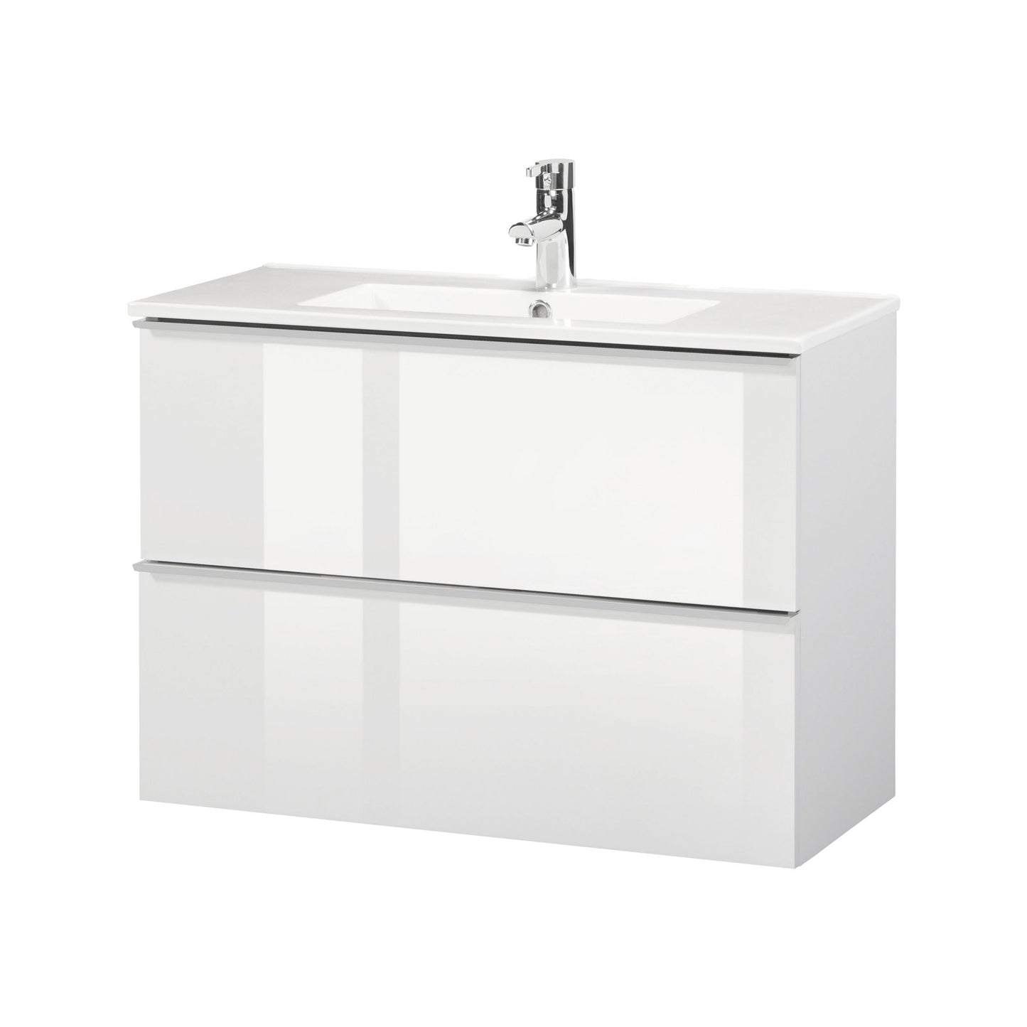 "Malaga 800" Washbasin White 80x36 cm