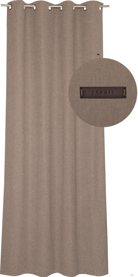 " Harp" Curtain Brown