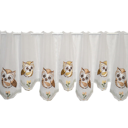 "Owls" Panel Curtain