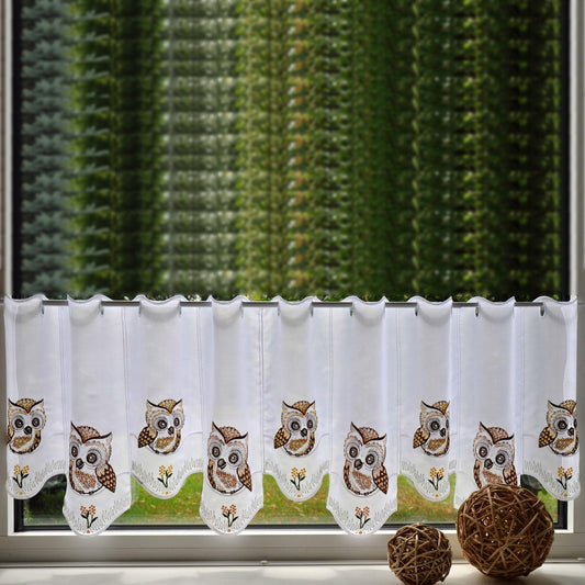 "Owls" Panel Curtain