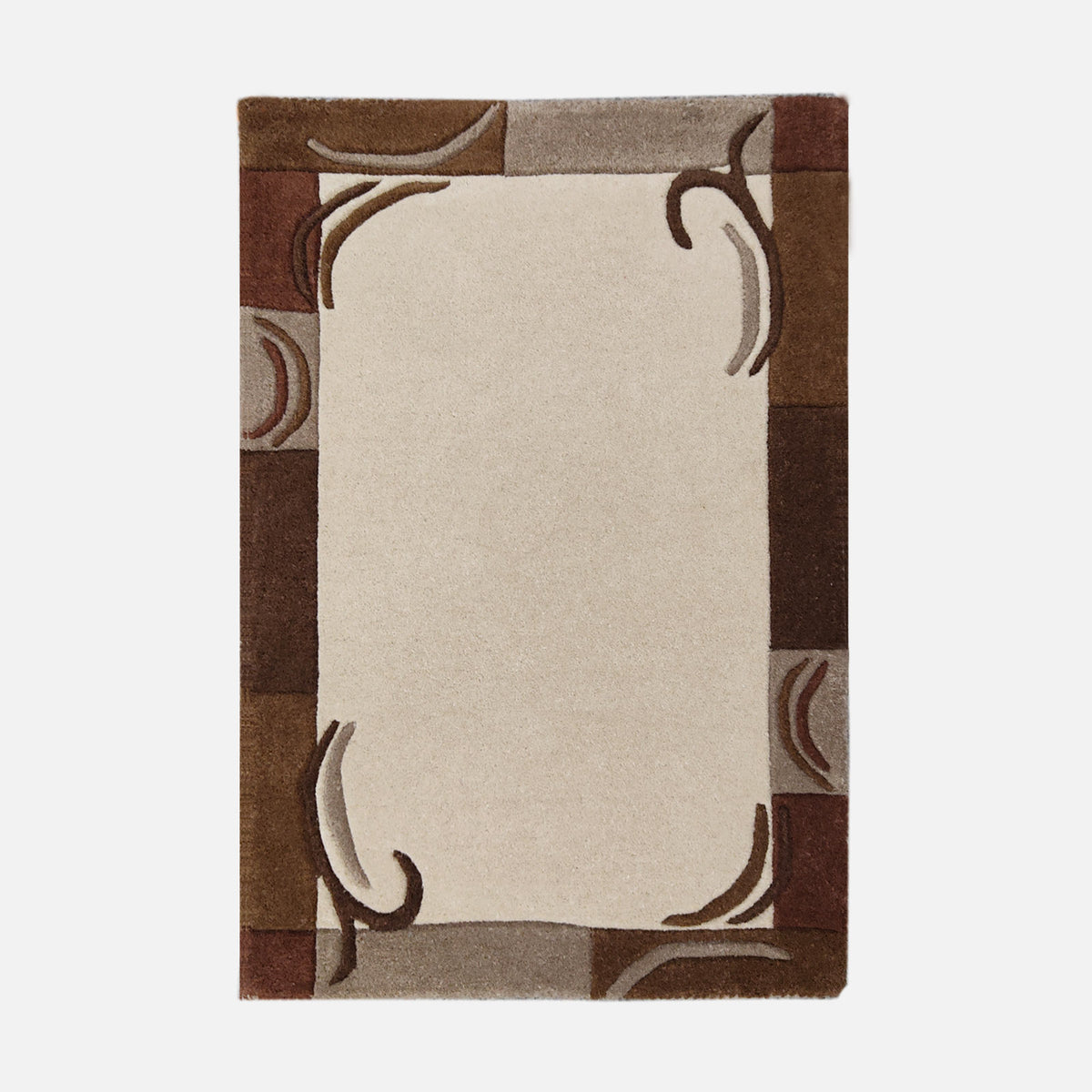 "Ambadi" Bath Mat Beige/Gray