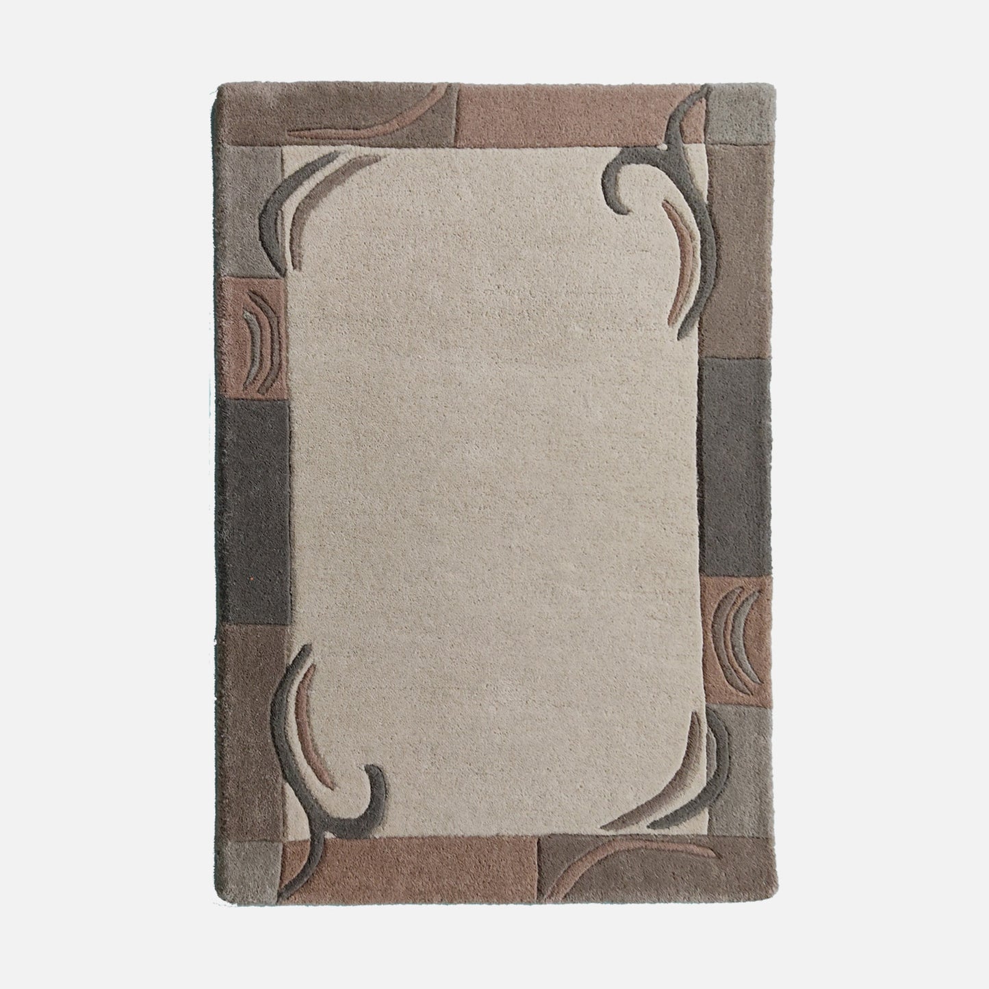 "Ambadi" Bath Mat Gray/Natural