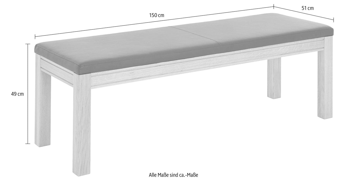 "Madison" Upholstered Bench, Width 150 cm by Home affaire