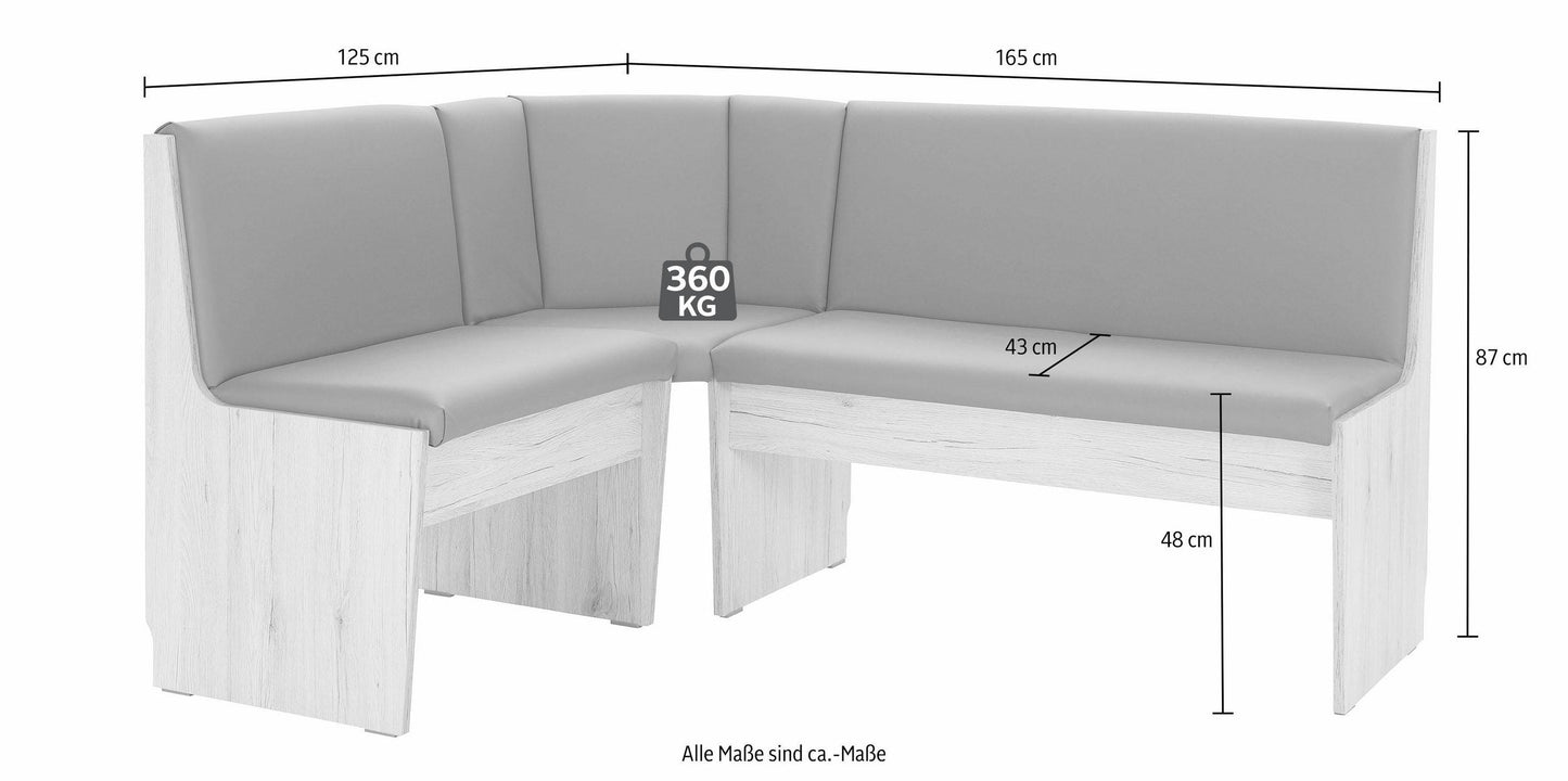 "Hamburg" Corner Bench by INOSIGN