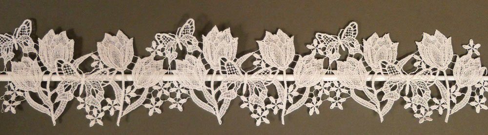 Panel Curtain Tulips from Stickereien Plauen