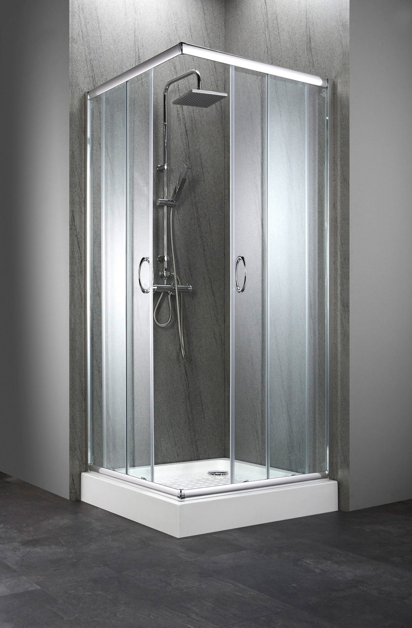 “Summer” Corner Shower Cubicle from Welltime