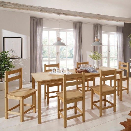 Dining Table with 6 Chairs from home affaire