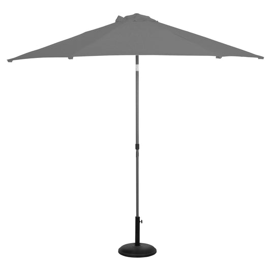 Garden Parasol Grey 260 cm