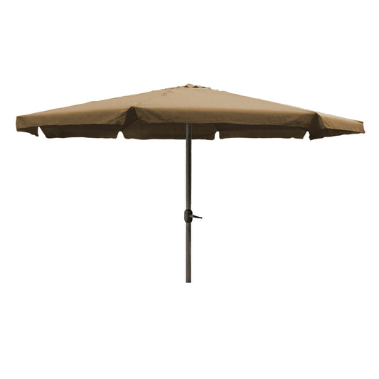 Aluminum Parasol Brown 400 cm