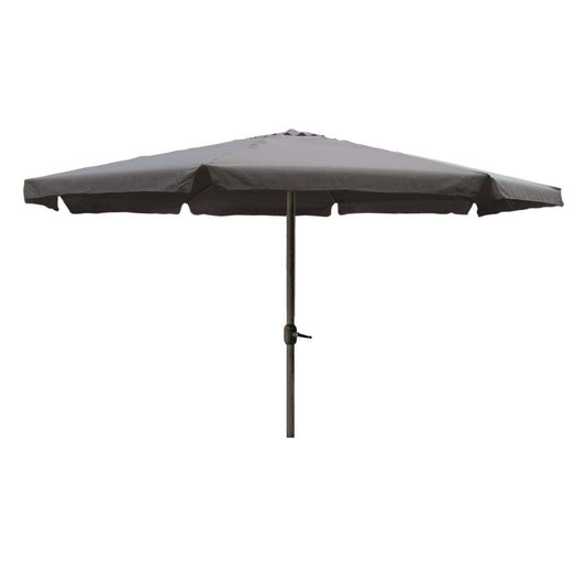 Aluminum Parasol Grey 400 cm