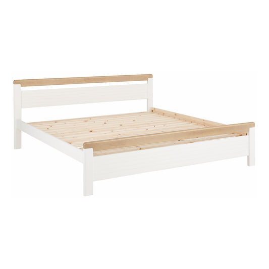 "Capre" solid wood bed 200 width from Home affaire