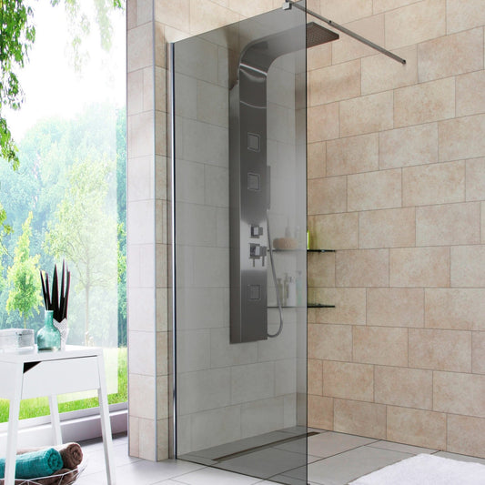 Walk-in shower 80x190 cm from Welltime