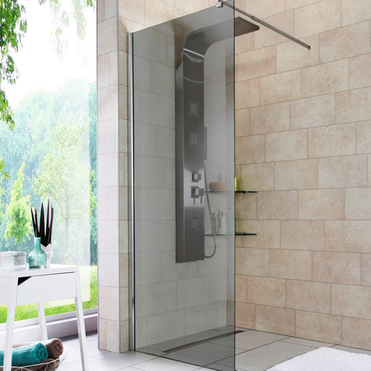 Walk-in shower 90x190 cm from Welltime