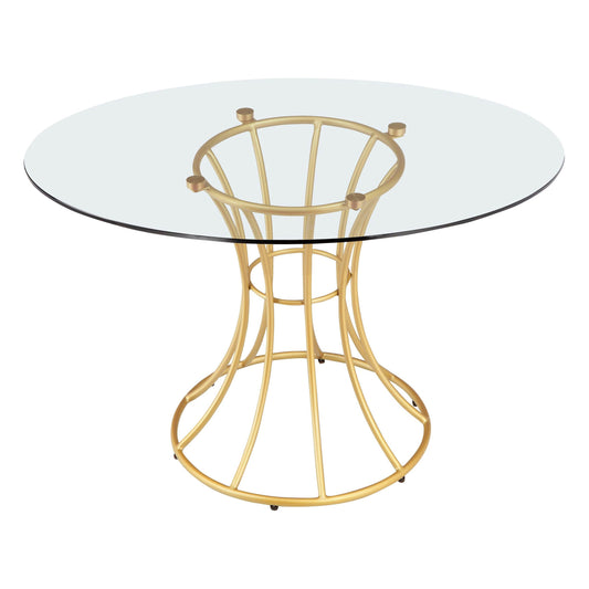 "Danice" round dining table from Leonique