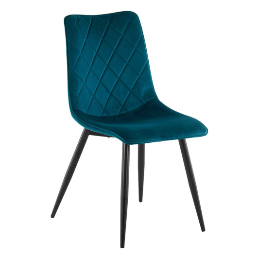 "Belo" dining chair, velvet fabric cover by INOSIGN